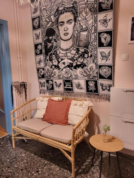 Viva La Frida Boho Apartment In Central Athen Exterior foto